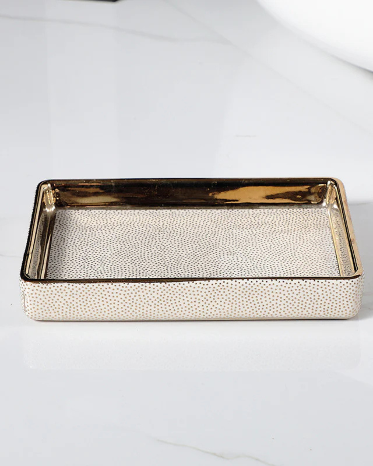 Opulisse – Luxury Bathroom Set with Refined Texture and Golden Accents