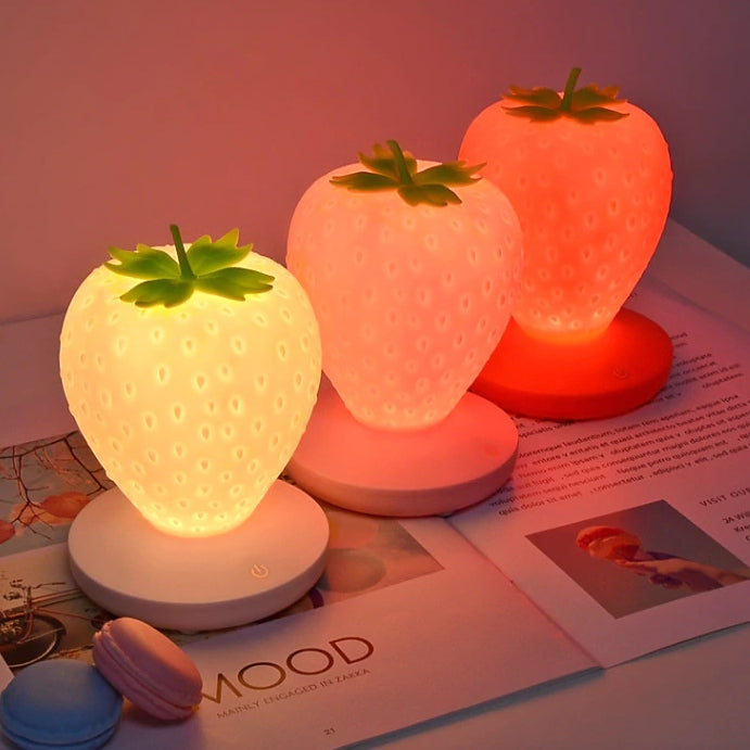 BerryGlow – Charmante Bedlamp met Warm Licht voor een Gezellige Sfeer