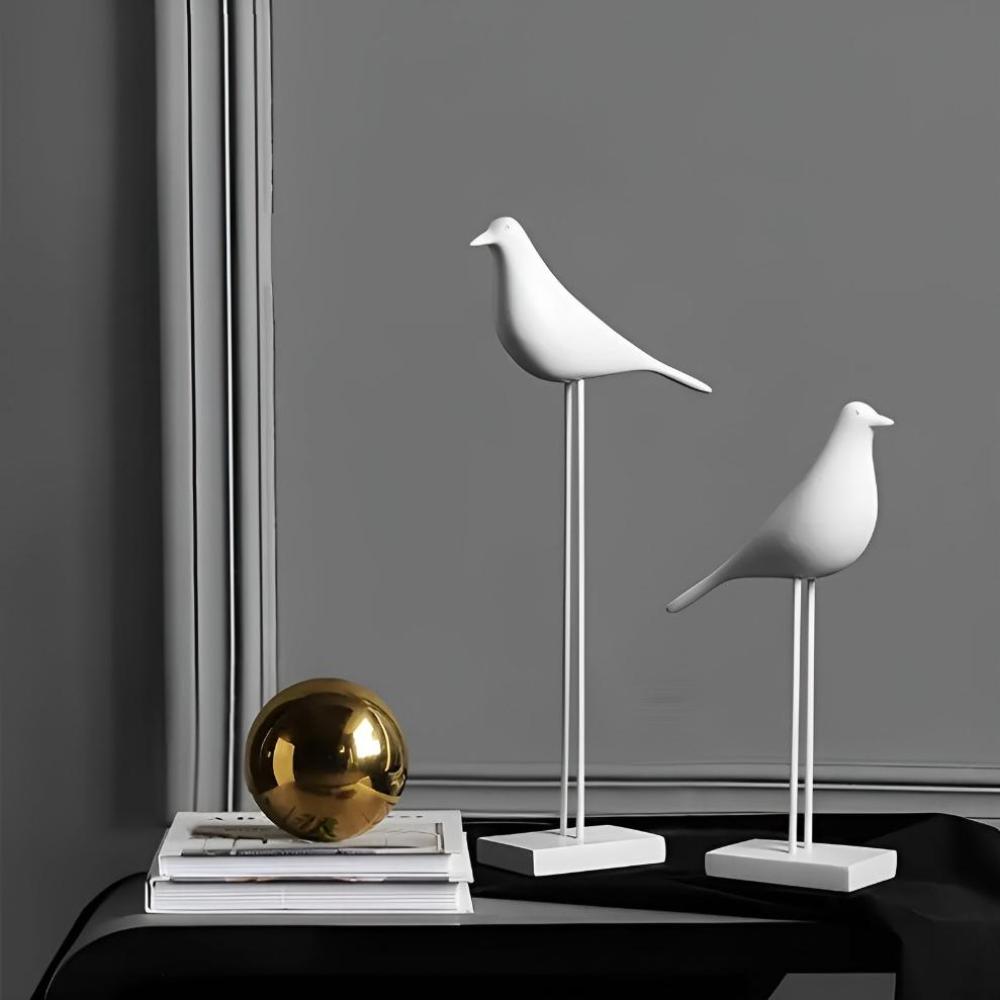 Aviéra Elegant Bird Figurines – Stylish Minimalist Decor for a Calm Interior