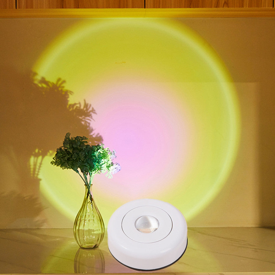 SolGlow – Compact Sunset Lamp with Versatile Mounting