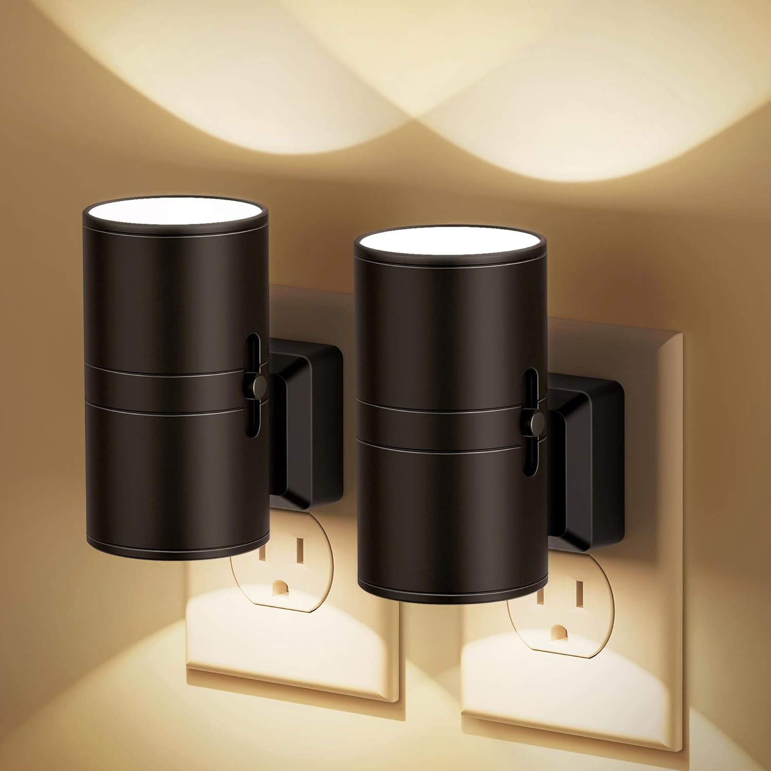 NightNova – Dimmable LED Night Light with Automatic Dusk Sensor for Stylish Functionality