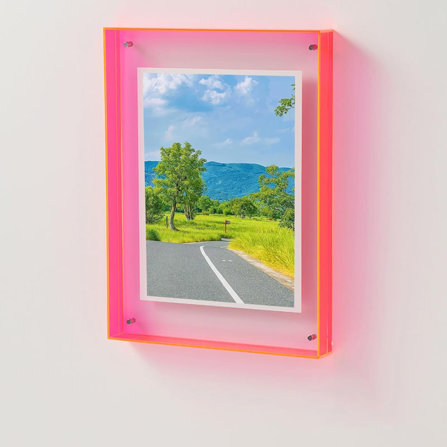 LumiFrame Elegant Acrylic Photo Frame – For a Colorful and Stylish Interior