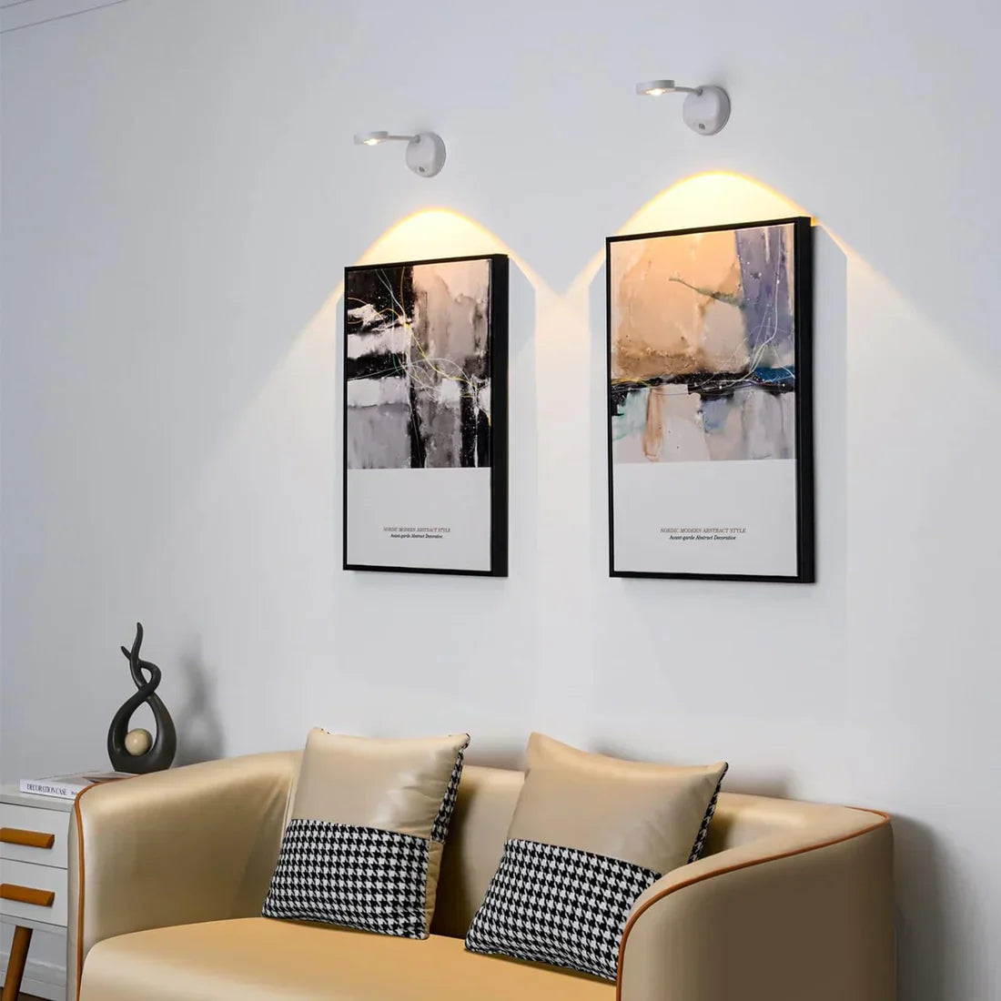 LumiSense – Smart Rechargeable LED Wall Lamp with Motion Sensor