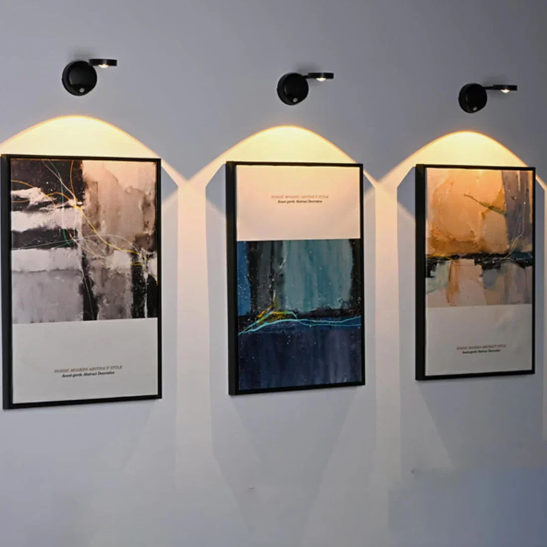 LumiSense – Smart Rechargeable LED Wall Lamp with Motion Sensor