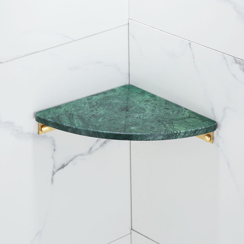 Auréno Luxe Bathroom Accessory Set – Polished Brass & Marble Look for a Timeless Interior
