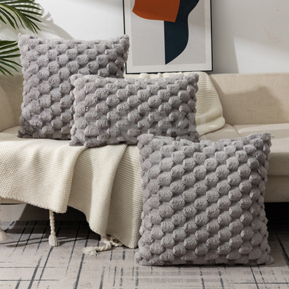 CloudLuxe – Soft Marshmallow Pillowcase with Luxurious 3D Texture