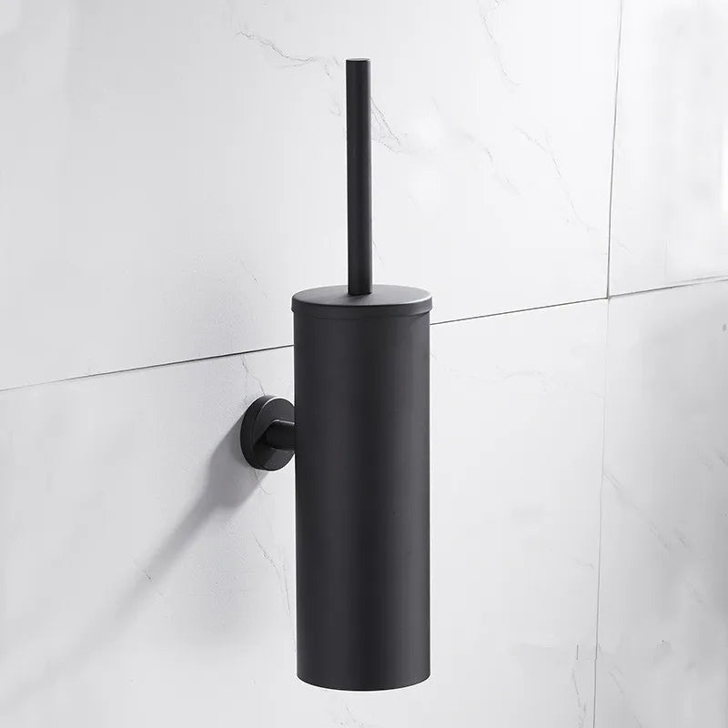 PureForm Luxe Wall-Mounted Toilet Brush – Stylish Hygiene for a Modern Interior