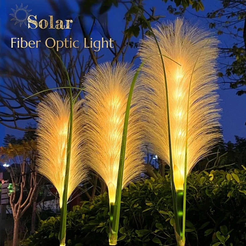 EcoFlare – Decorative Solar Wicker Garden Lighting with Natural Elegant