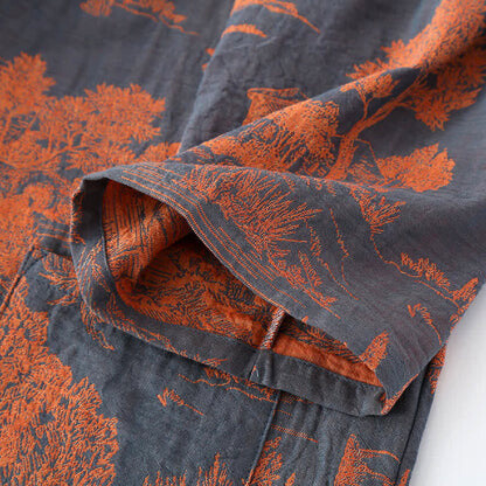SilvaLoom – Natural & Elegant Kimono Bathrobe with Timeless Bohemian Design