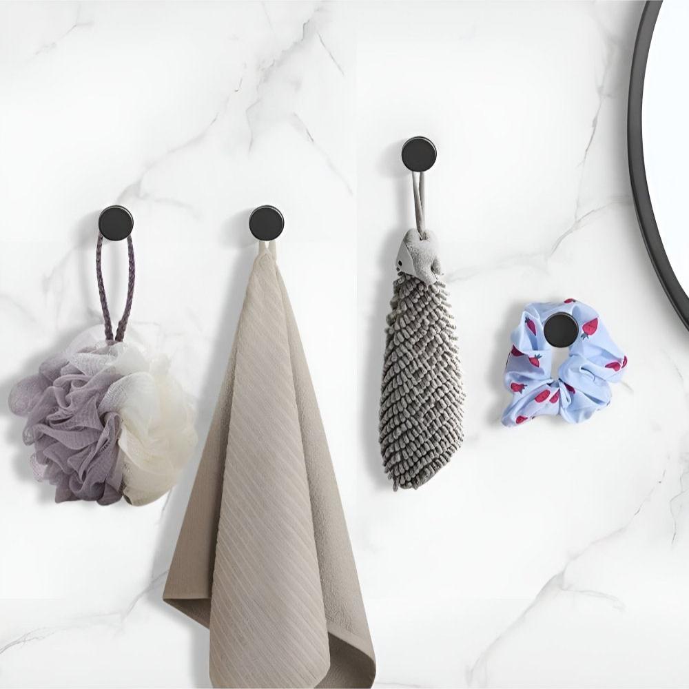 FlexiGrip – Powerful Self-Adhesive Shower Hooks for Smart Storage