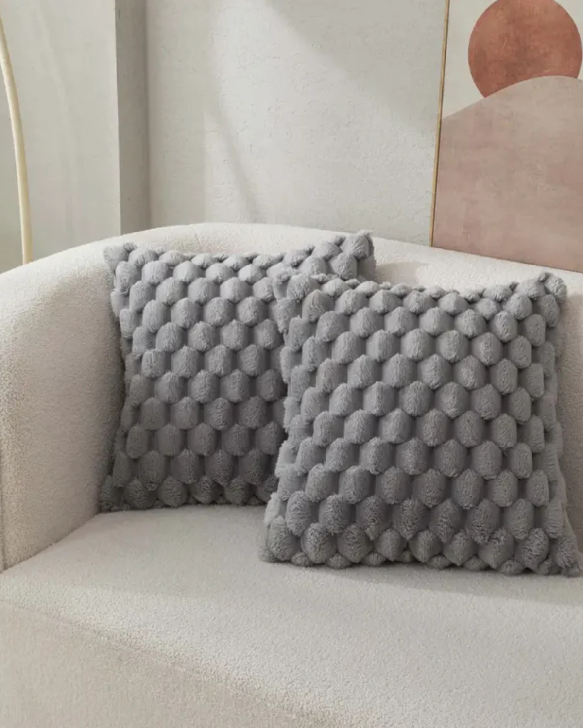 Embrace – Luxury Decorative Cushion with Lush Texture for a Refined Interior