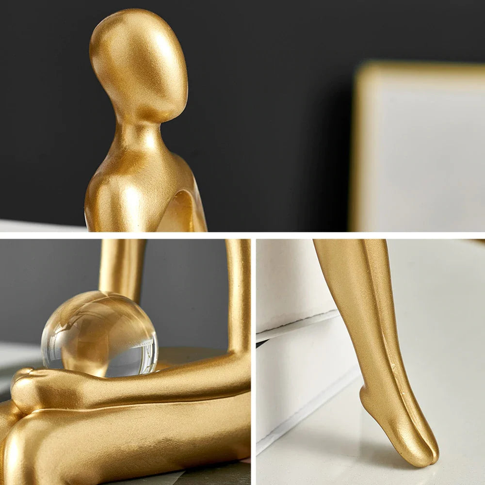 DecoraForm – Abstract Bookshelf Figures with Artistic Appearance
