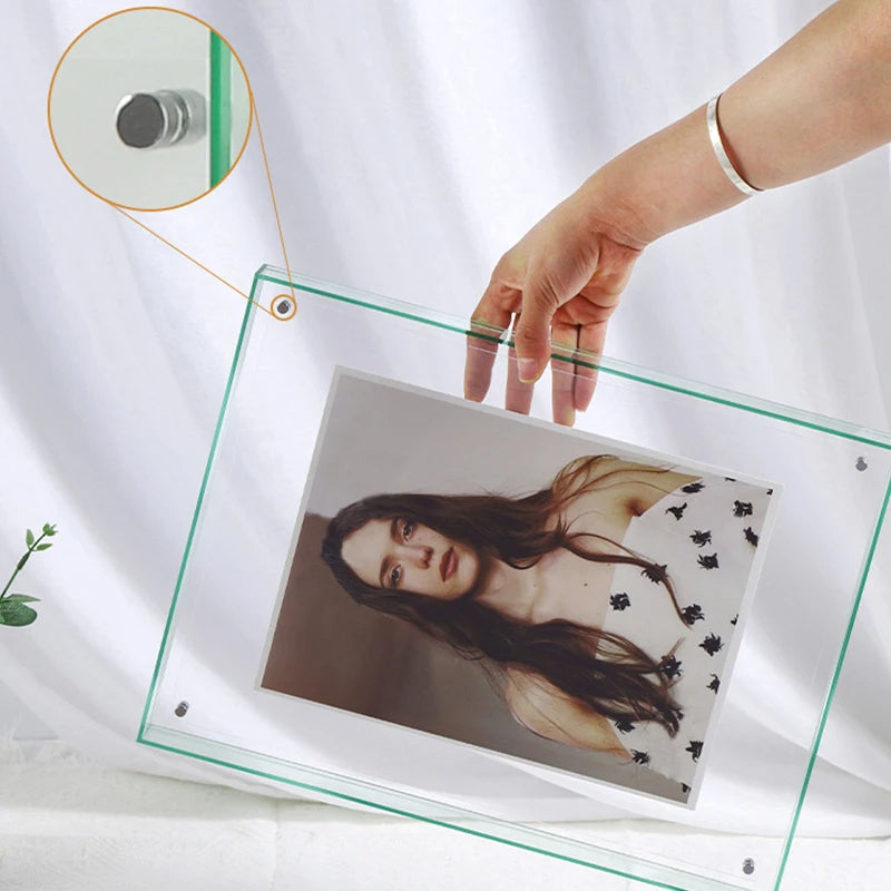 LumiFrame Elegant Acrylic Photo Frame – For a Colorful and Stylish Interior