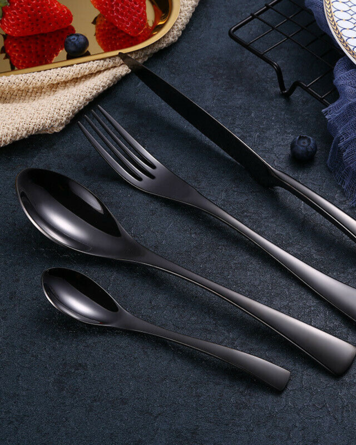 Élan Luxe – Refined Cutlery Set with Timeless Elegance for a Stylish Table Setting