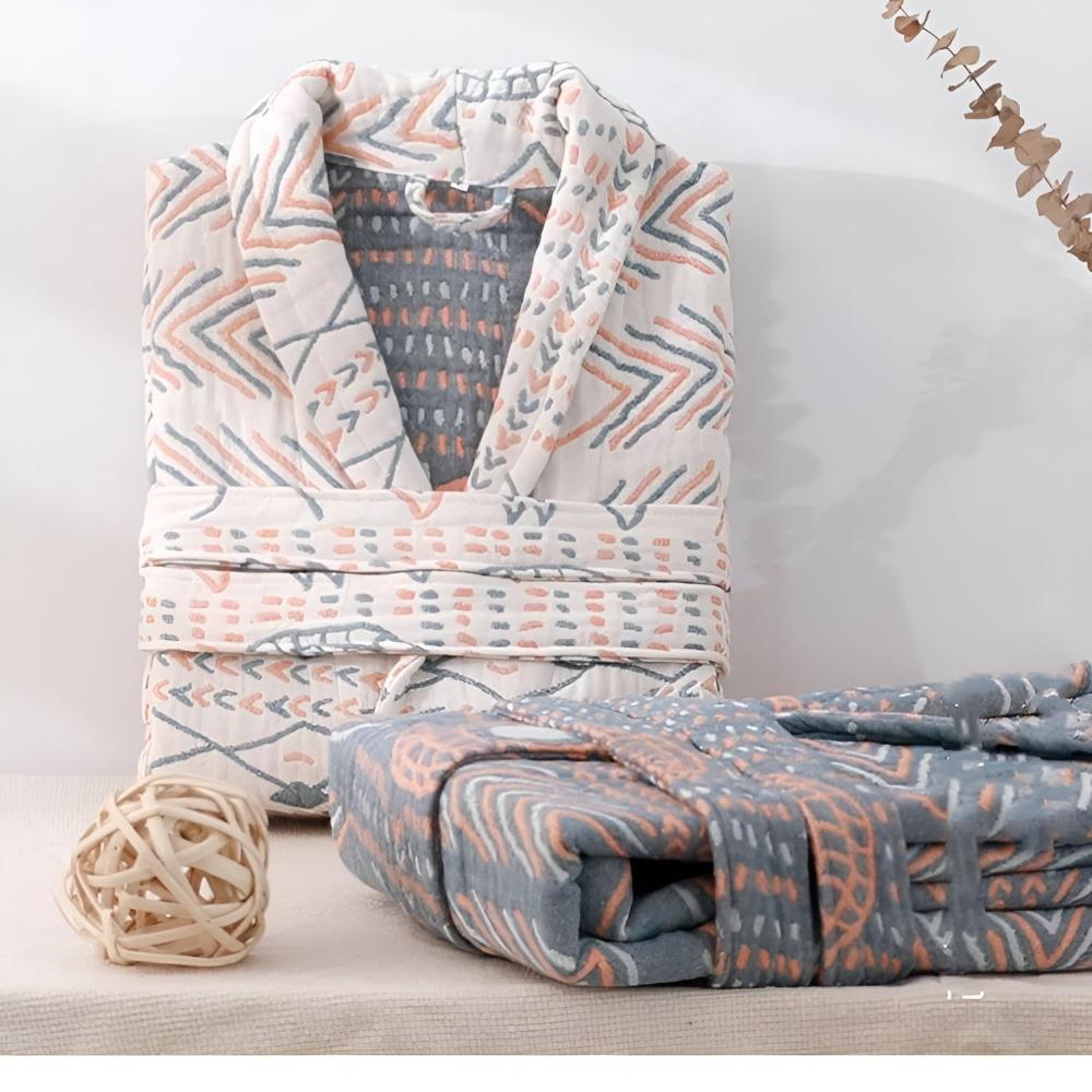 VelvetMorn – Soft Luxury Bathrobe made of Cotton Blend for Relaxing Moments