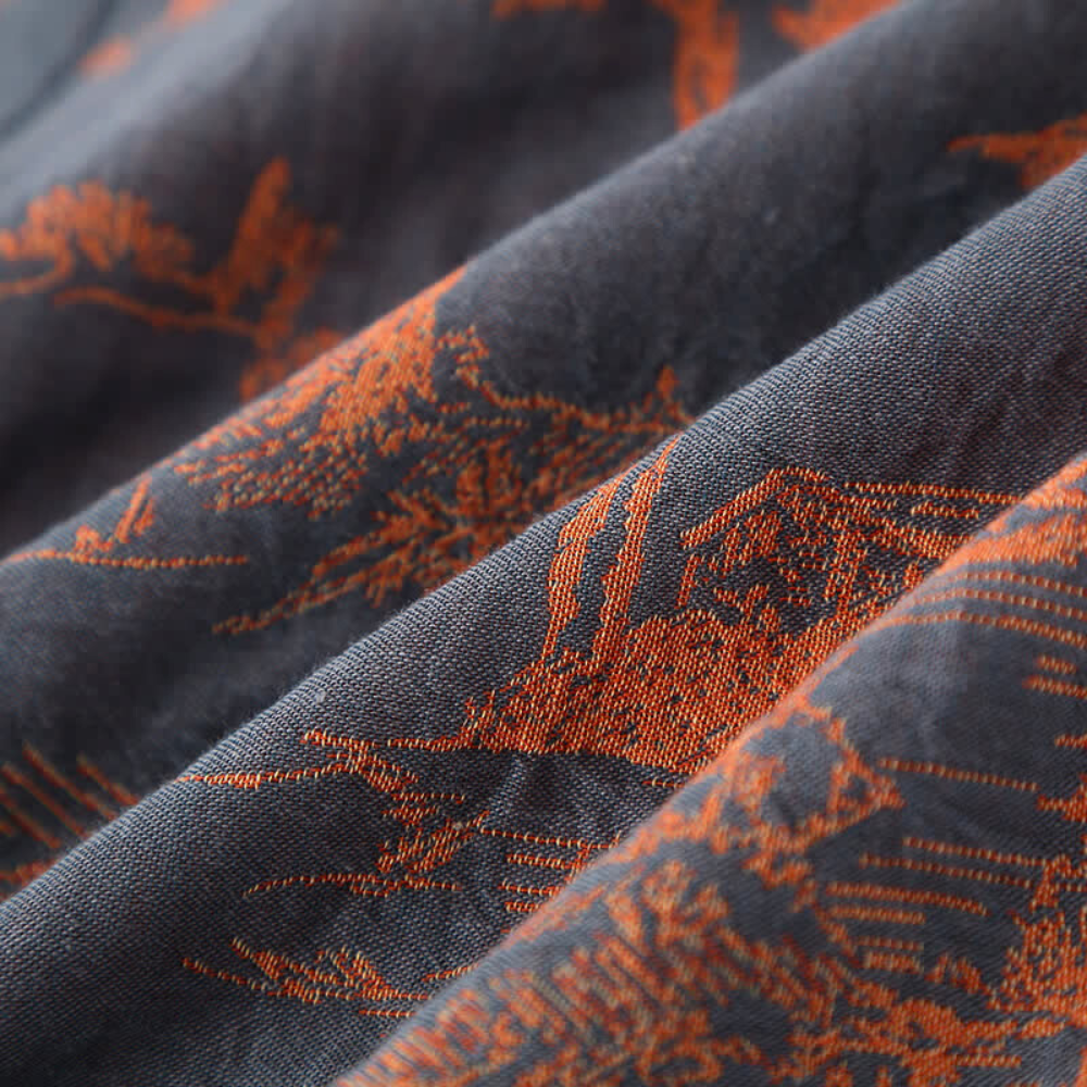 SilvaLoom – Natural & Elegant Kimono Bathrobe with Timeless Bohemian Design