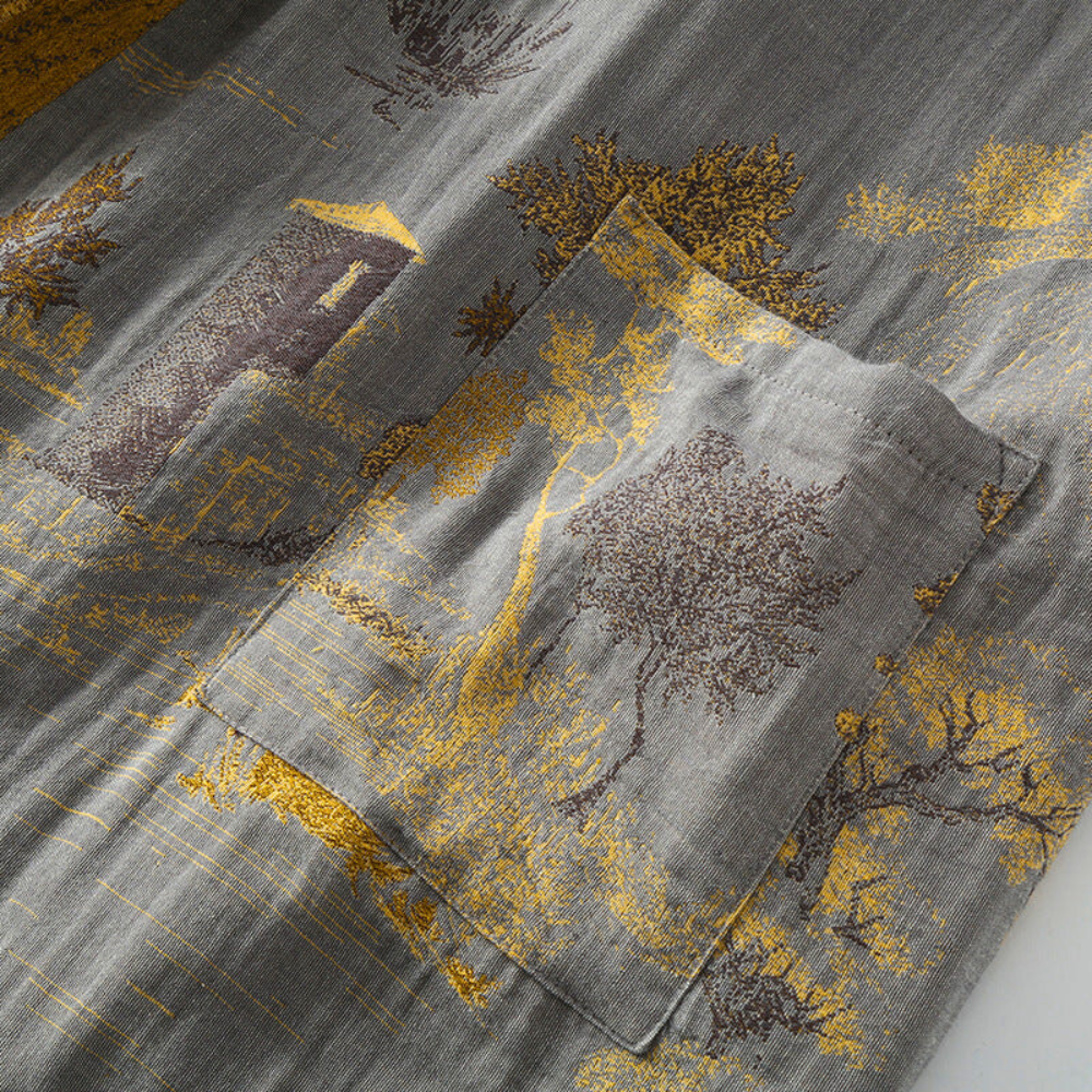 SereneCotton – Luxe Cotton Kimono Bathrobe with Timeless Elegance