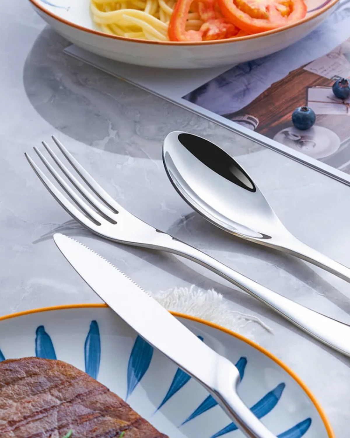 Élan Luxe – Refined Cutlery Set with Timeless Elegance for a Stylish Table Setting