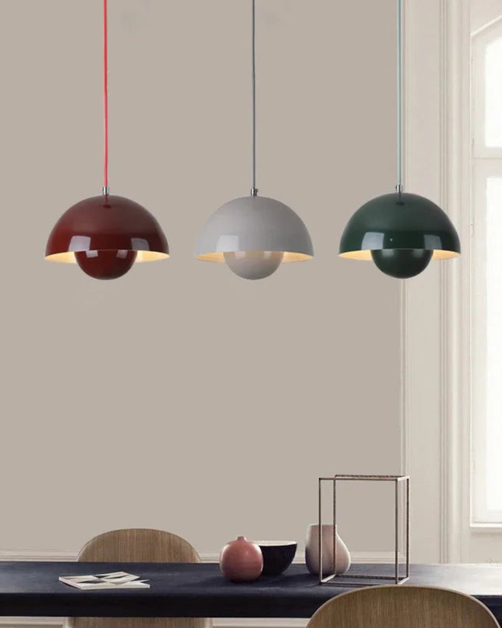 LoftElegance – Ø23cm Ceiling Lamp with Adjustable 2m Cable and Warm White Light