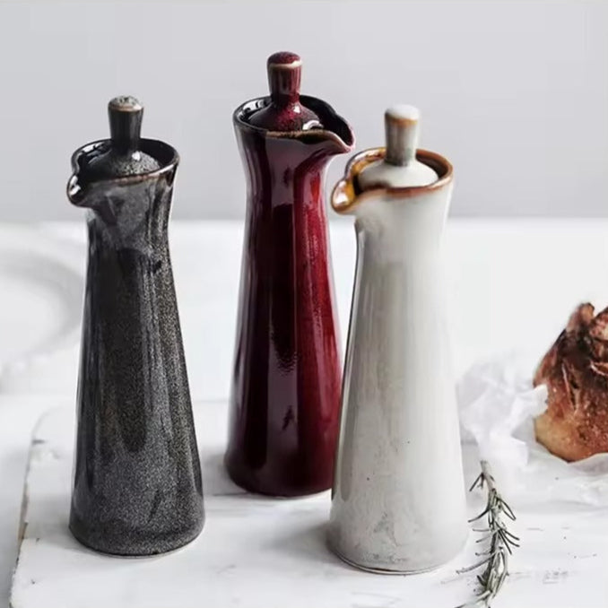 Aurea Ceramica Luxe Oil Dispenser – Handmade Ceramics with Natural Elegance