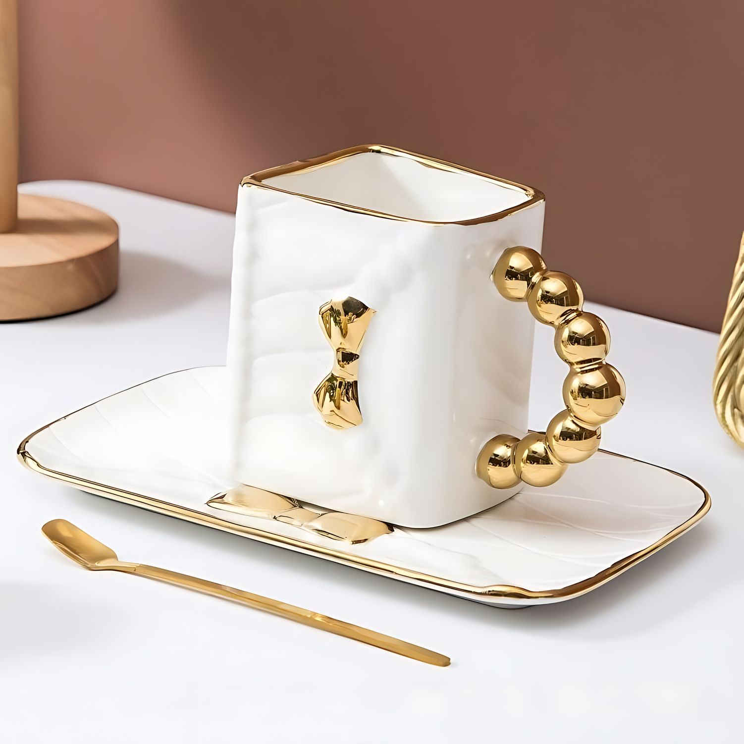 LumiChic Ceramic Tea & Coffee Set – Elegant Design for a Luxurious Moment