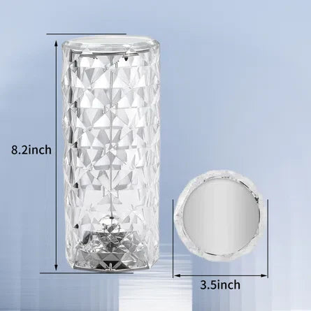 CrystalGlow – Luxury Table Lamp with Sparkling Design