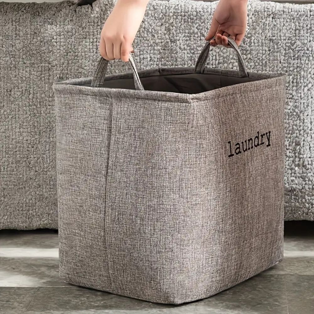 LumiBox Luxe Laundry Basket – Stylish Storage Solution for a Tidy Interior