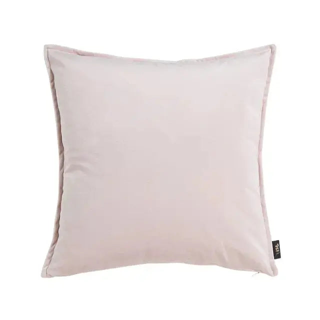 VelvetLux – Luxe Velvet Cushion Cover with Flannel Edge