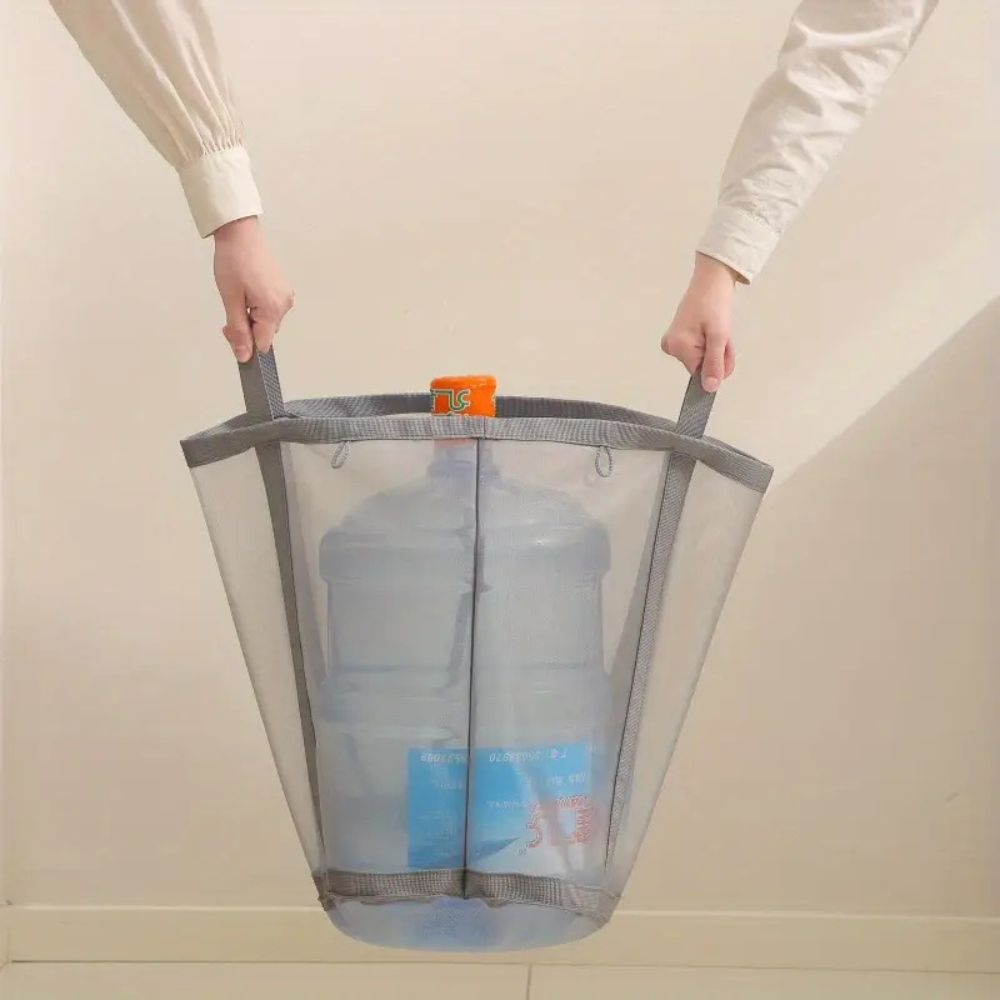 AeroLuxe Foldable Laundry Basket – Stylish & Breathable Design for a Tidy Interior