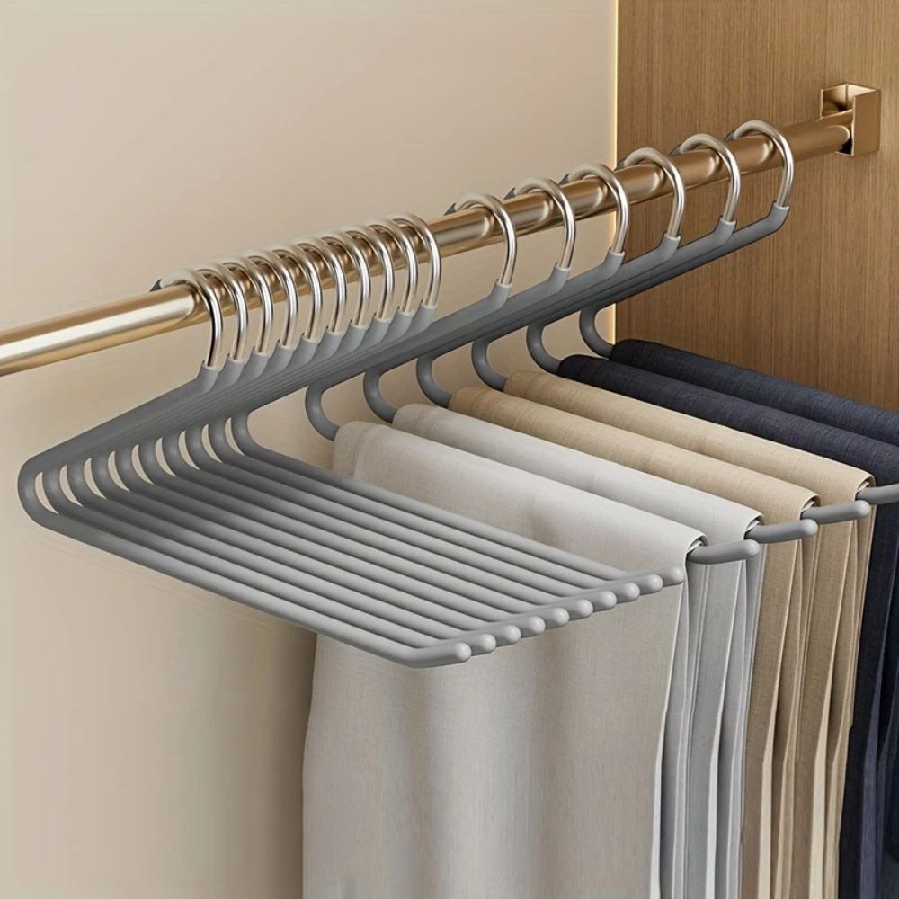 LuxeForm Z-Hanger Set – Stylish Trouser Organizer for an Organized Wardrobe