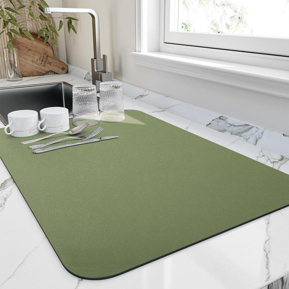 AeroDry – Luxe Quick-Drying Kitchen Mat with Superior Absorption