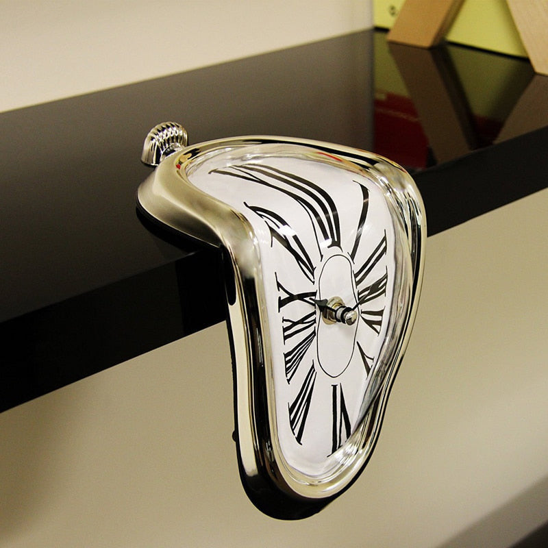 DaliTime – Artistic Melting Clock with Iconic Elegant for Table or Shelf