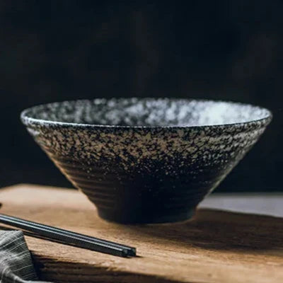 ZenBowl – Handmade Japanese Ceramic Ramen Bowl with Authentic Artisan Finish