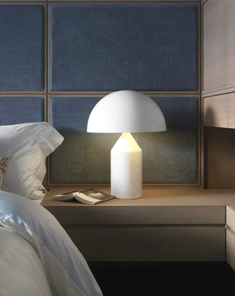 GlowMush – Luxury Table Lamp with Modern Pilz Shape and Dimmable LED Lighting