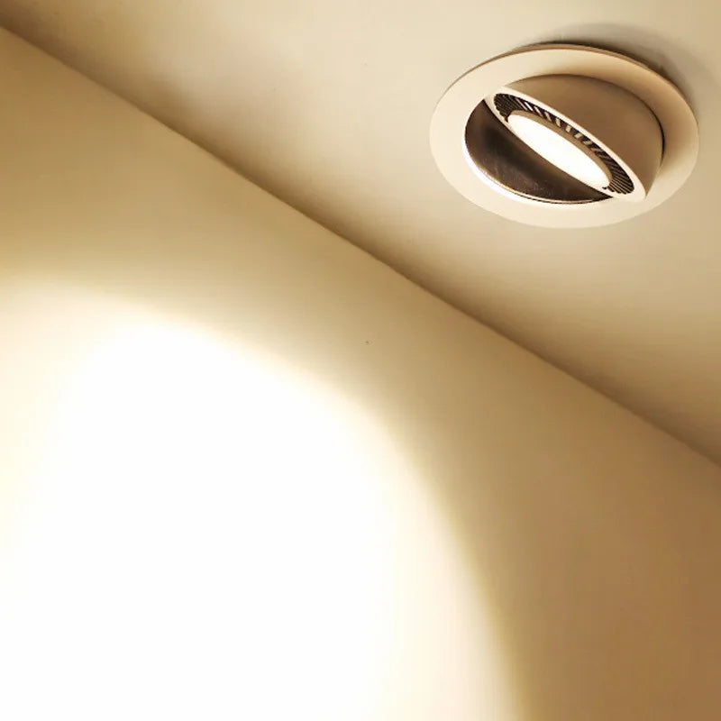 AuraLume – Luxury Dimmable Recessed Spot with 360° Adjustable Lighting for Stylish Interior