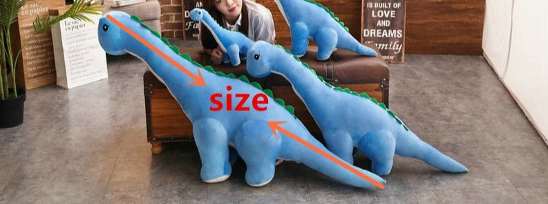 DinoSnuggle – Large Plush Diplodocus Cuddle for Ultimate Cuddle Fun