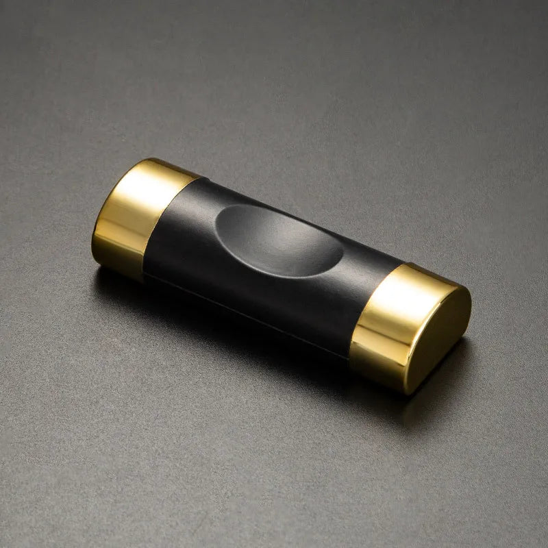 EliteStix – Luxe Set of 5 Metal Chopsticks with Modern Black & Gold Design