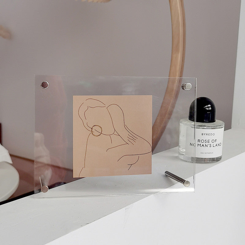 GhostFrame – Modern Acrylic Photo Frame with Minimalist Design