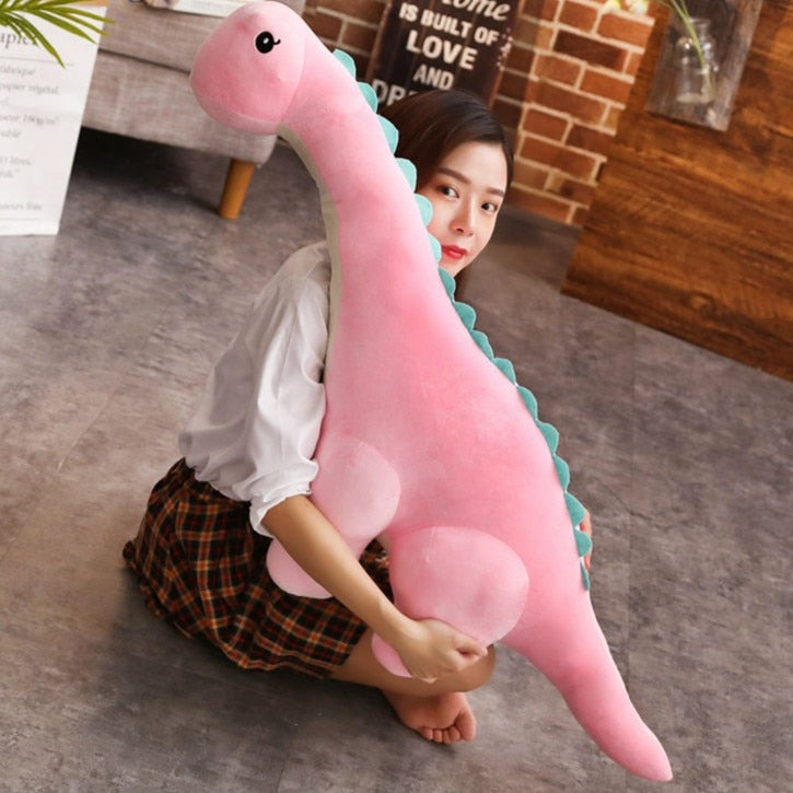 DinoSnuggle – Large Plush Diplodocus Cuddle for Ultimate Cuddle Fun