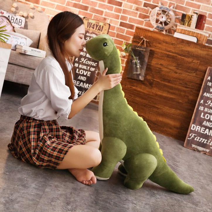 DinoSnuggle – Large Plush Diplodocus Cuddle for Ultimate Cuddle Fun