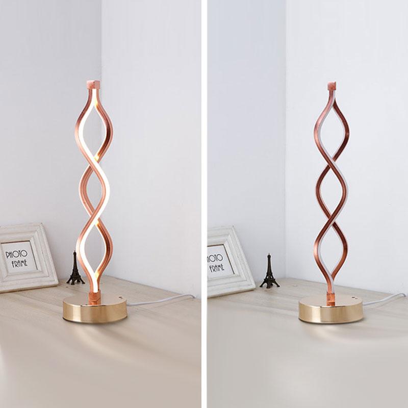 VinkaLine – Minimalist LED Table Lamp with Elegant Tube Design