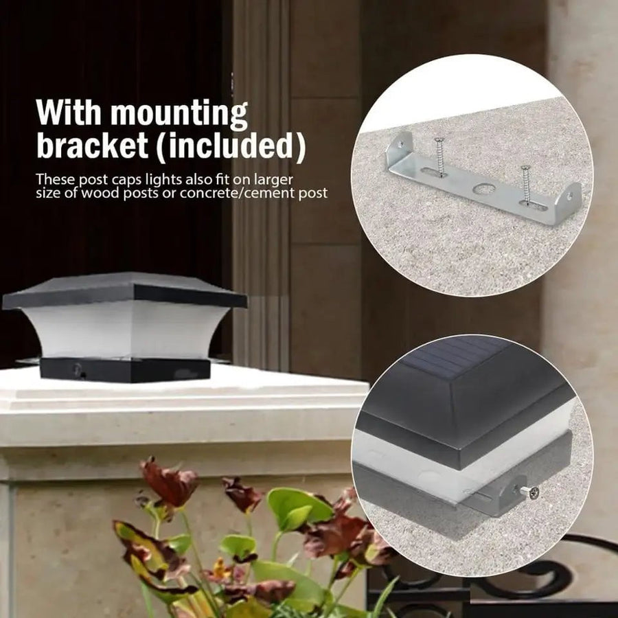 SolarLuxe – Stylish Solar LED Outdoor Lamp with Sustainable Design