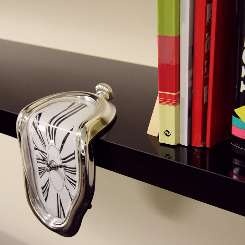 DaliTime – Artistic Melting Clock with Iconic Elegant for Table or Shelf