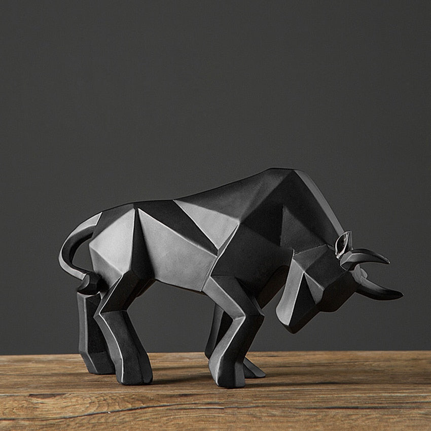 NordicToro – Elegant Bull Sculpture with a Powerful Appearance
