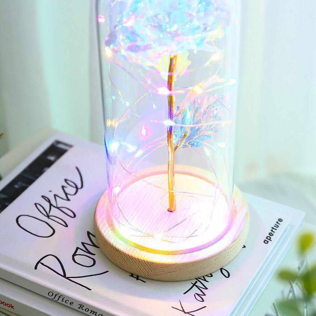 RoseVive – Luxury Eternal Rose under Shiny Glass Dome