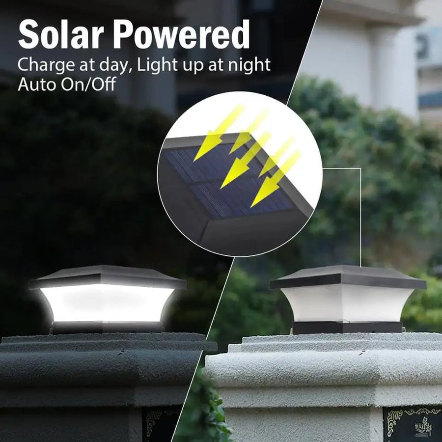 SolarLuxe – Stylish Solar LED Outdoor Lamp with Sustainable Design