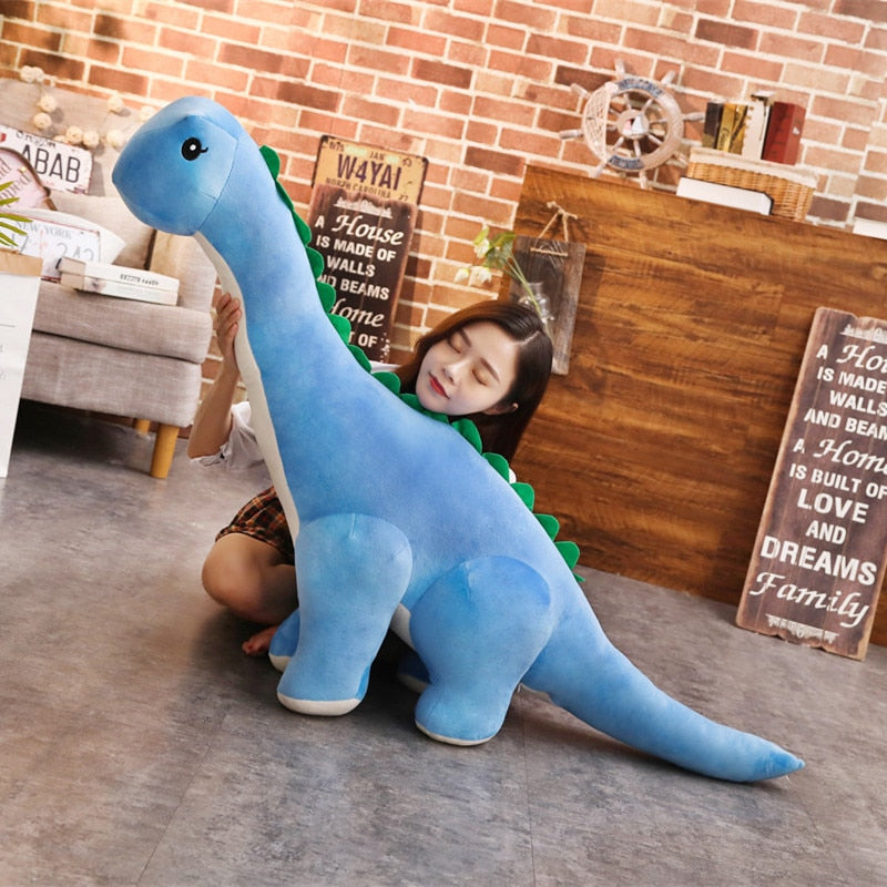 DinoSnuggle – Large Plush Diplodocus Cuddle for Ultimate Cuddle Fun