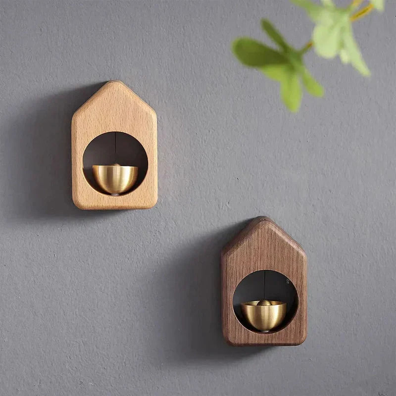 ChimeAura – Elegant Wooden Doorbell with Soothing Sound and Magnetic Attachment