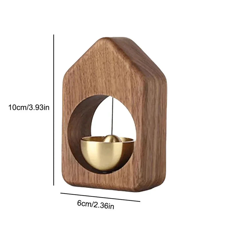 ChimeAura – Elegant Wooden Doorbell with Soothing Sound and Magnetic Attachment
