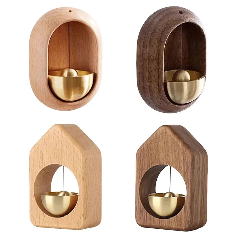 ChimeAura – Elegant Wooden Doorbell with Soothing Sound and Magnetic Attachment